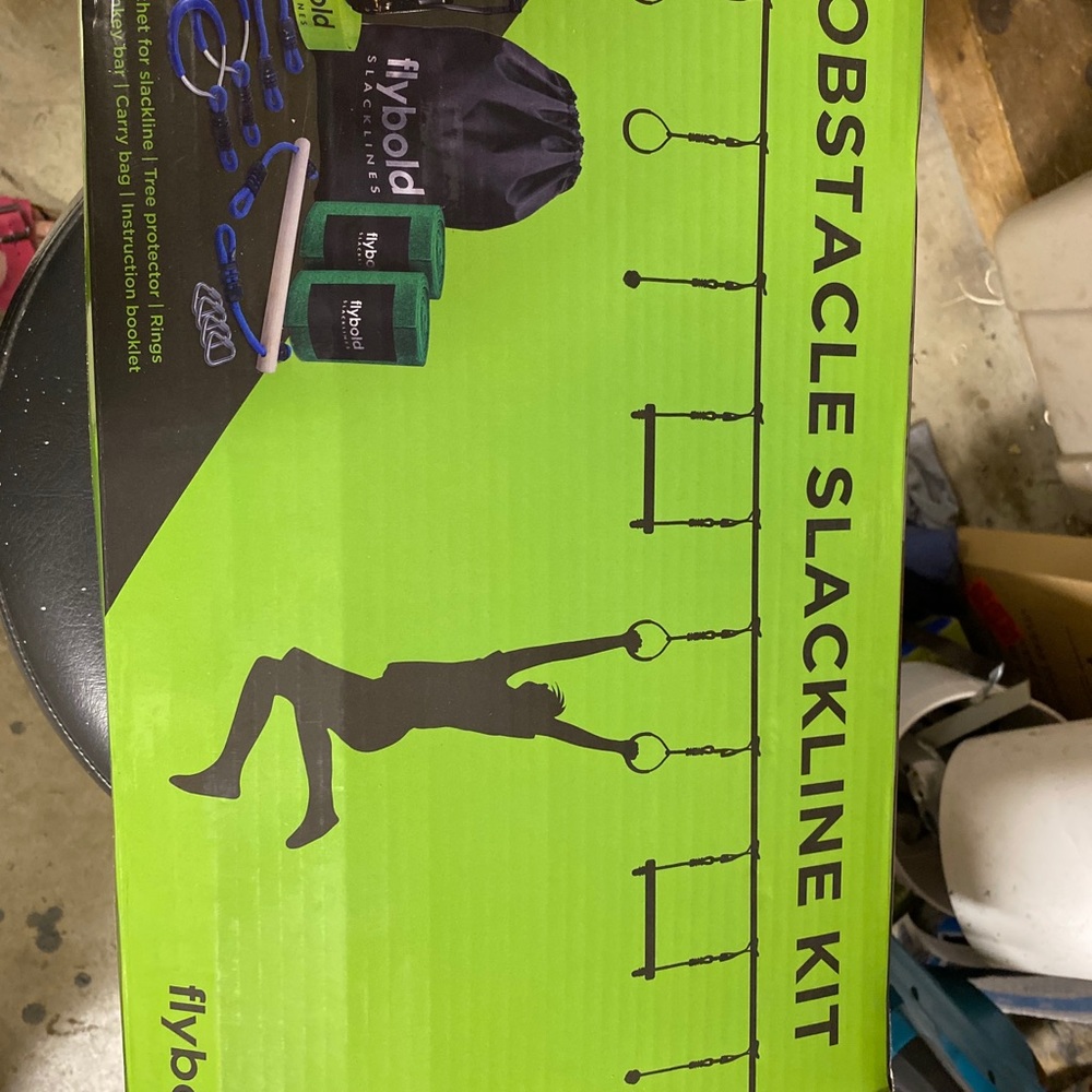 Flybold Obstacle Slackline Kit (40feet long)